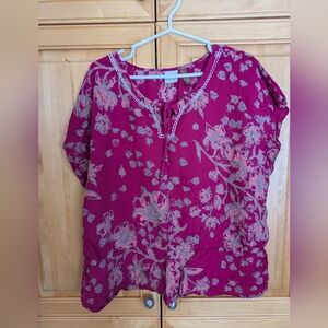 Sonoma Blouse Size XL ( Free With $50.00 Purchase)